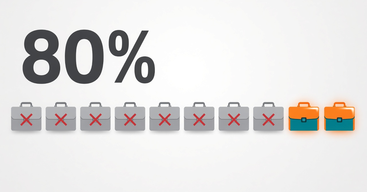 80% of ad agencies fail